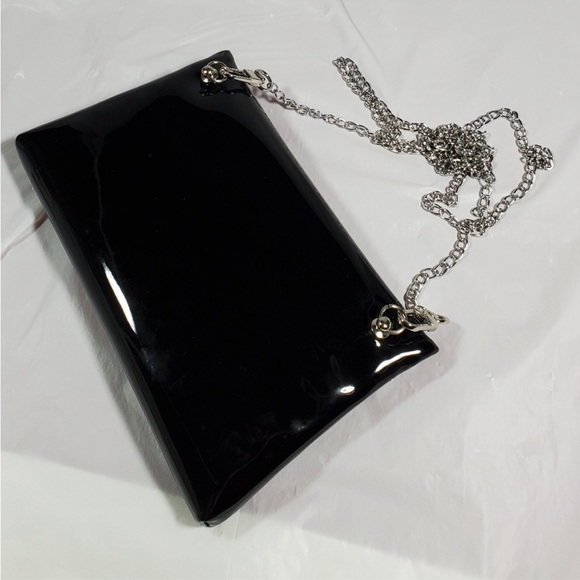 Dior Trousse Makeup Bag turned into Crossbody with Silver Chain - Picture 3 of 5